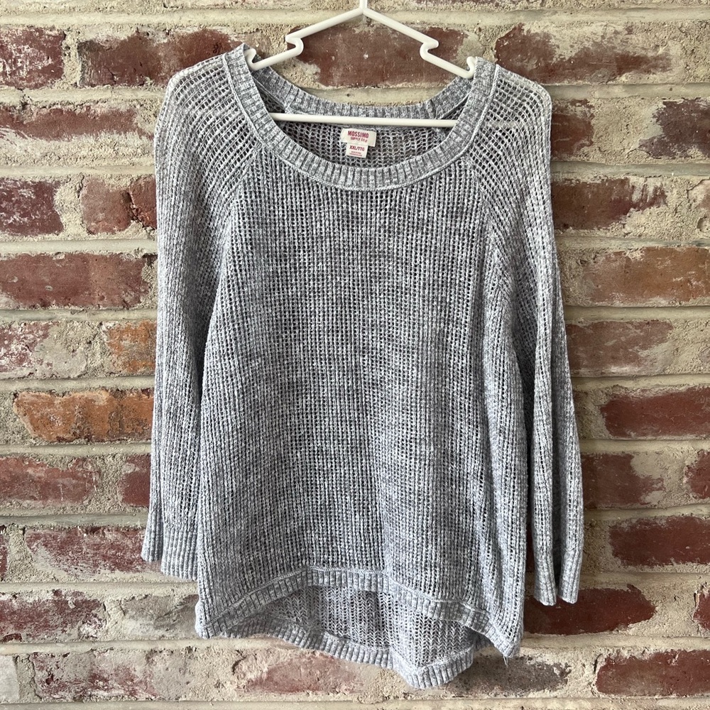 Mossimo Supply Co. Gray Sweater